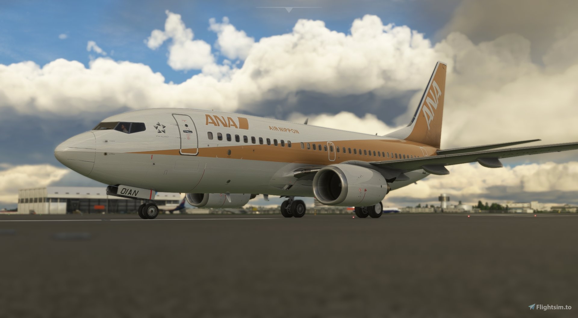 PMDG 737-700 ANA All Nippon Gold (JA01AN - 2011) for Microsoft ...