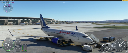 PMDG 737-700 Anadolu Jet (TC-JKG - 2015)
