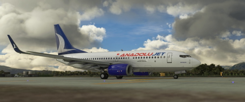 PMDG 737-700 Anadolu Jet (TC-JKG)