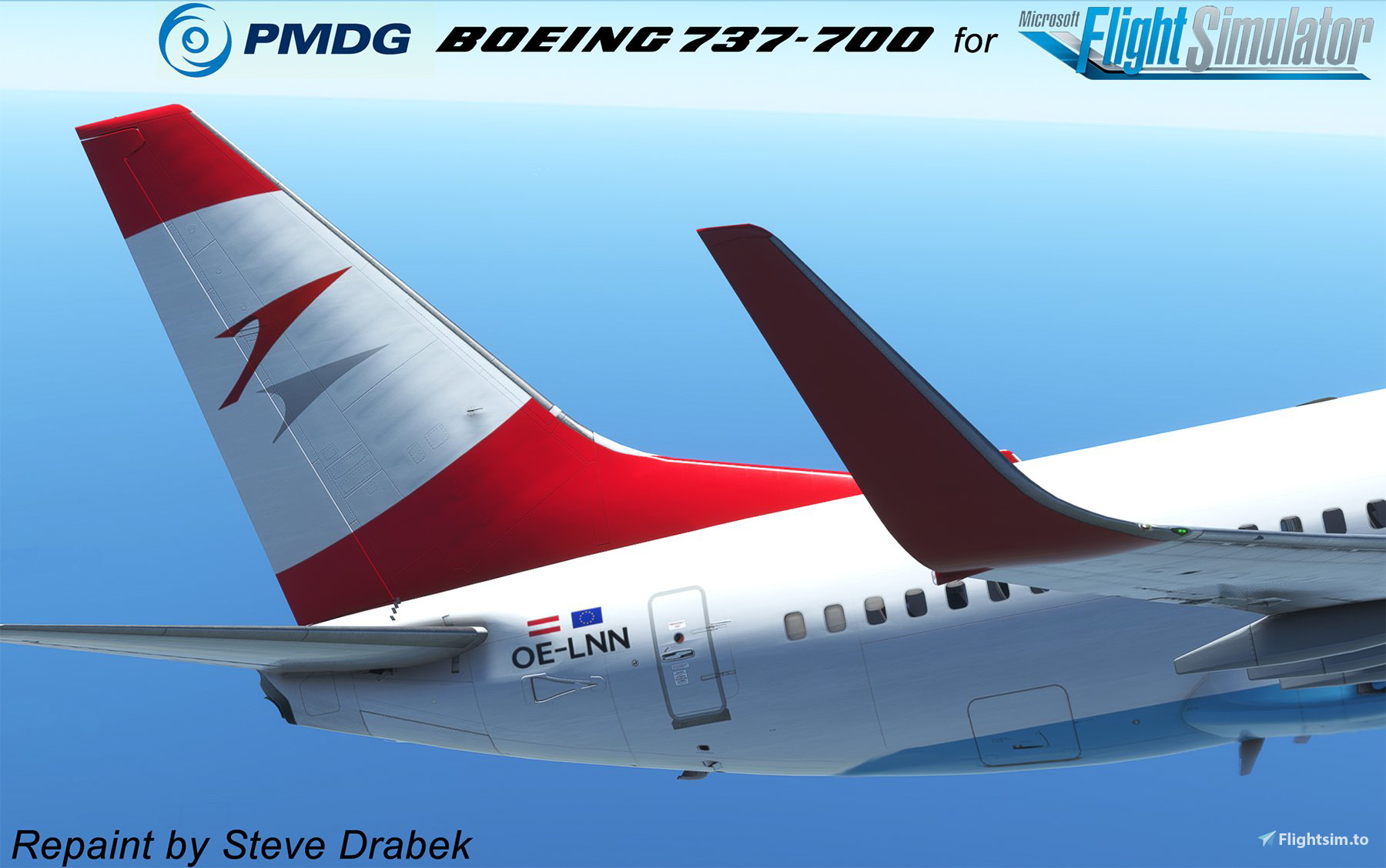 PMDG 737-700 Austrian OE-LNN - Image 1