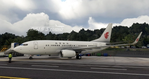 【0515STUDIO】PMDG 737-700 BBJ Beijing Airlines 北京航空 (B-3999)