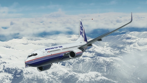 PMDG 737-700 Boeing house colors N737X