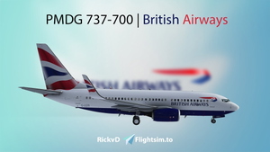 ✈️ PMDG 737-700 | British Airways | G-LGT [4K]&nbsp; thumbnail 1