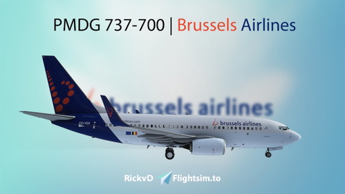 ✈️ PMDG 737-700 | Brussels Airlines | OO-VEK [4K] 