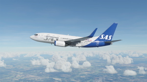 PMDG 737-700 BW | Scandinavian Airlines 2019 (SE-RJX) thumbnail 8