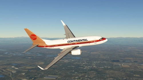 PMDG 737-700 Continental Airlines "Meatball"