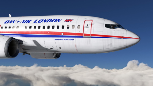 PMDG 737-700 Dan-Air (G-BNNL - 1992)
