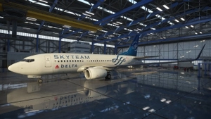 PMDG 737-700 Delta Air Lines 'SkyTeam' thumbnail 1