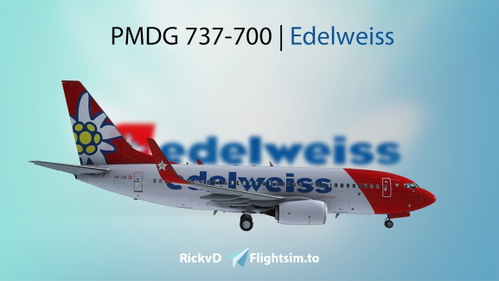 ✈️ PMDG 737-700 | Edelweiss | HB-JJN [4K] 