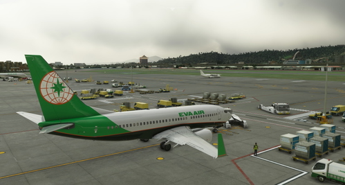 PMDG 737-700 EVA AIR