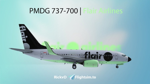 ✈️ PMDG 737-700 | Flair Airlines | C-FFLJ [4K] 