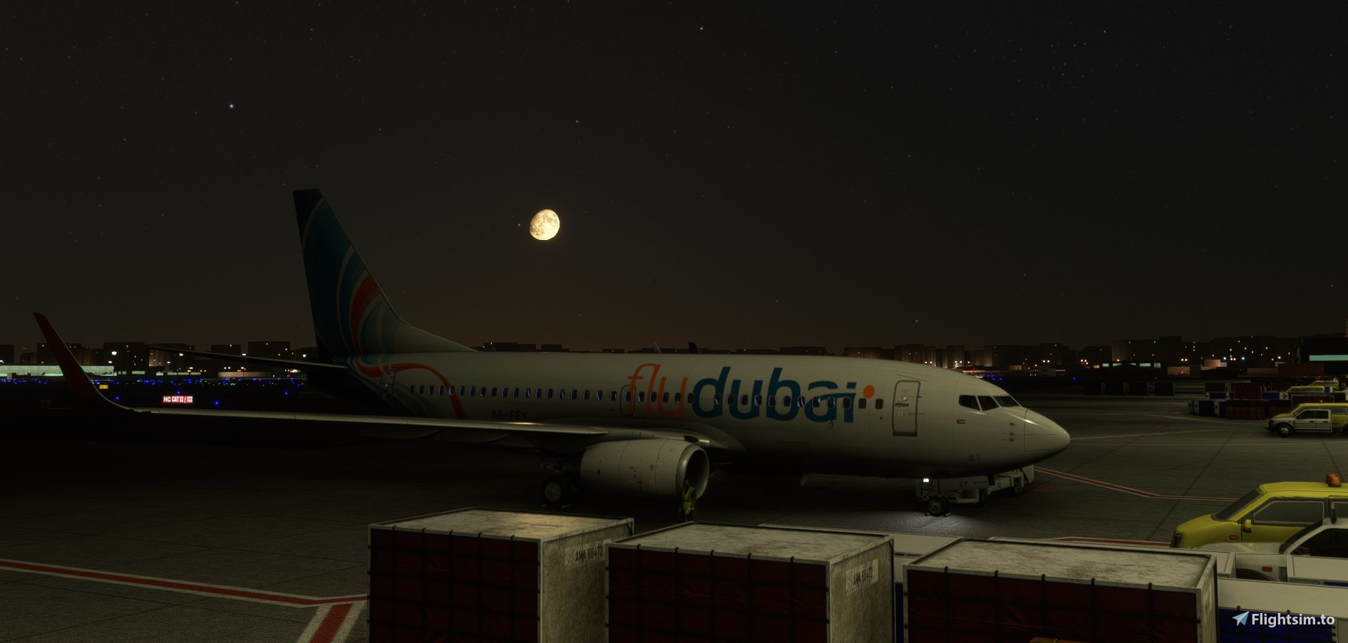PMDG 737-700 Flydubai (A6-FEY - 2015) - Image 1
