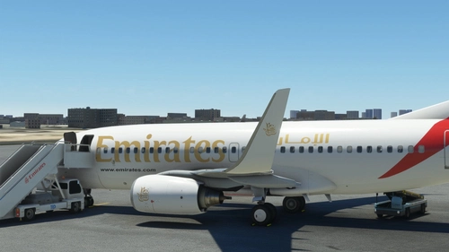 PMDG 737-700 Ground Handling Emirates Airlines