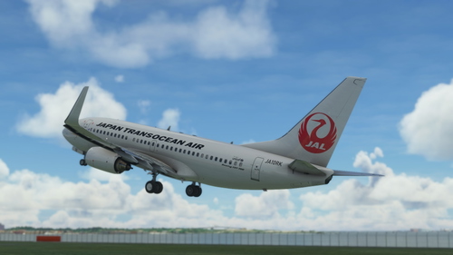 PMDG 737-700 Japan Transocean Air (JA10RK/JA8995)