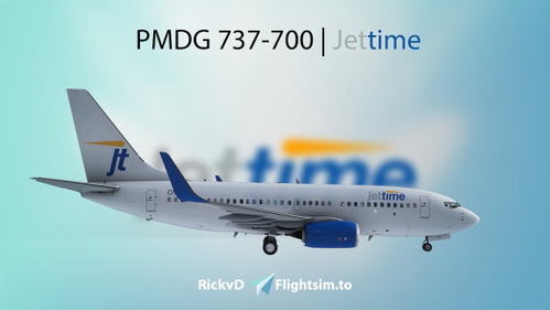 ✈️ PMDG 737-700 | Jettime | OY-JTY [4K] 