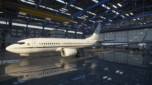PMDG 737-700 U.S. Marshals JPATS N738A