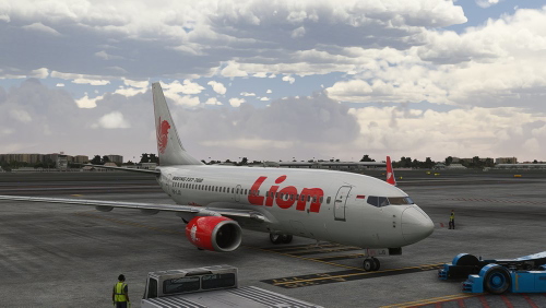 PMDG 737-700 Lion Air PK-LJQ (Fictional)