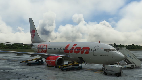 PMDG 737-700 Lion Air PK-LPJ 150TH (Fictional)