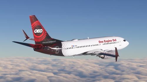 PMDG 737-700 One Engine Out (D-AWND - Virtual Airline)
