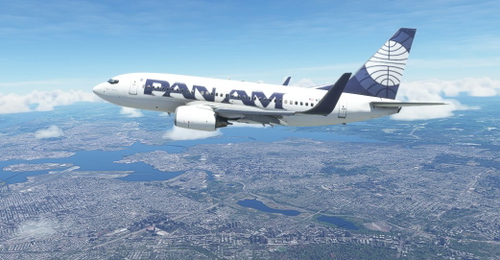 PMDG 737-700 - Pan Am (Modern Livery) [Fictional]