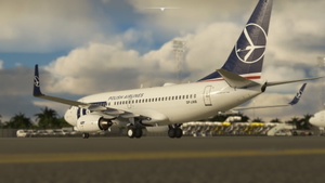 PMDG 737-700 PLL "LOT" current livery thumbnail 4