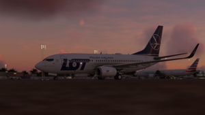 PMDG 737-700 PLL "LOT" current livery thumbnail 5