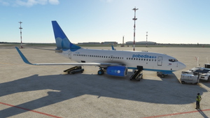 PMDG 737-700 Pobeda Blended winglets [4k] thumbnail 2