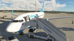 PMDG 737-700 Pobeda Blended winglets [4k] thumbnail 3
