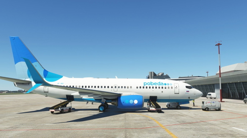 PMDG 737-700 Pobeda Scimitar winglets [4k]