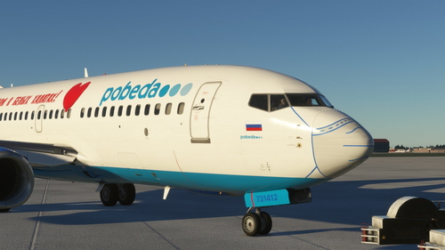PMDG 737-700 Pobeda Special livery [4k]