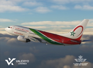 Royal Air Maroc [CN-RNR 2020] w/cabin - PMDG 737-700 BW [4K]  thumbnail 16