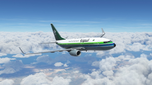 PMDG 737-700 Saudia 70s (HZ-AGC - 1970s)