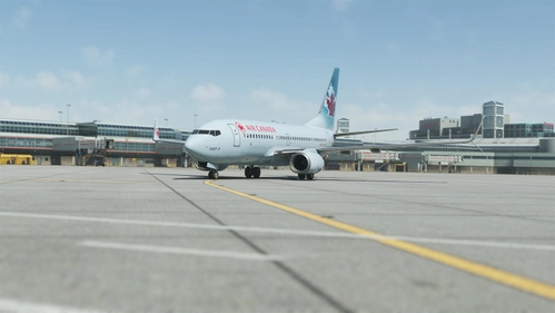 PMDG 737-700 SSW Air Canada - Ice Blue (C-JNGZ)