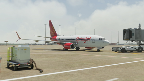 PMDG 737-700 SSW Spice Jet (India) VT-MAX