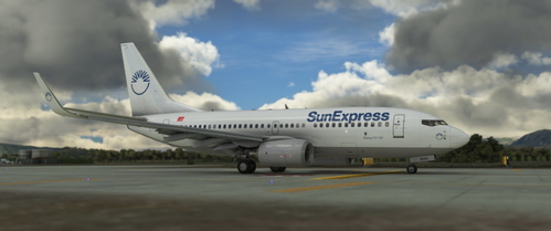 PMDG 737-700 SunExpress (TC-SUA) OLD