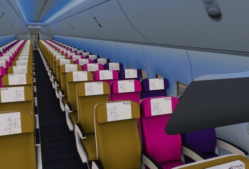 PMDG 737-700 Thai Airways (HS-TDK) [Detailed Cabin]