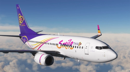 PMDG B737-700 | Thai Smile - Standard Livery | HS-TXG