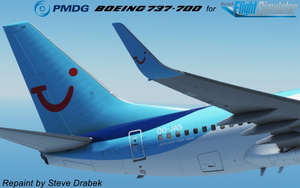 PMDG 737-700 TUI (OO-JAS - 2015) thumbnail 1