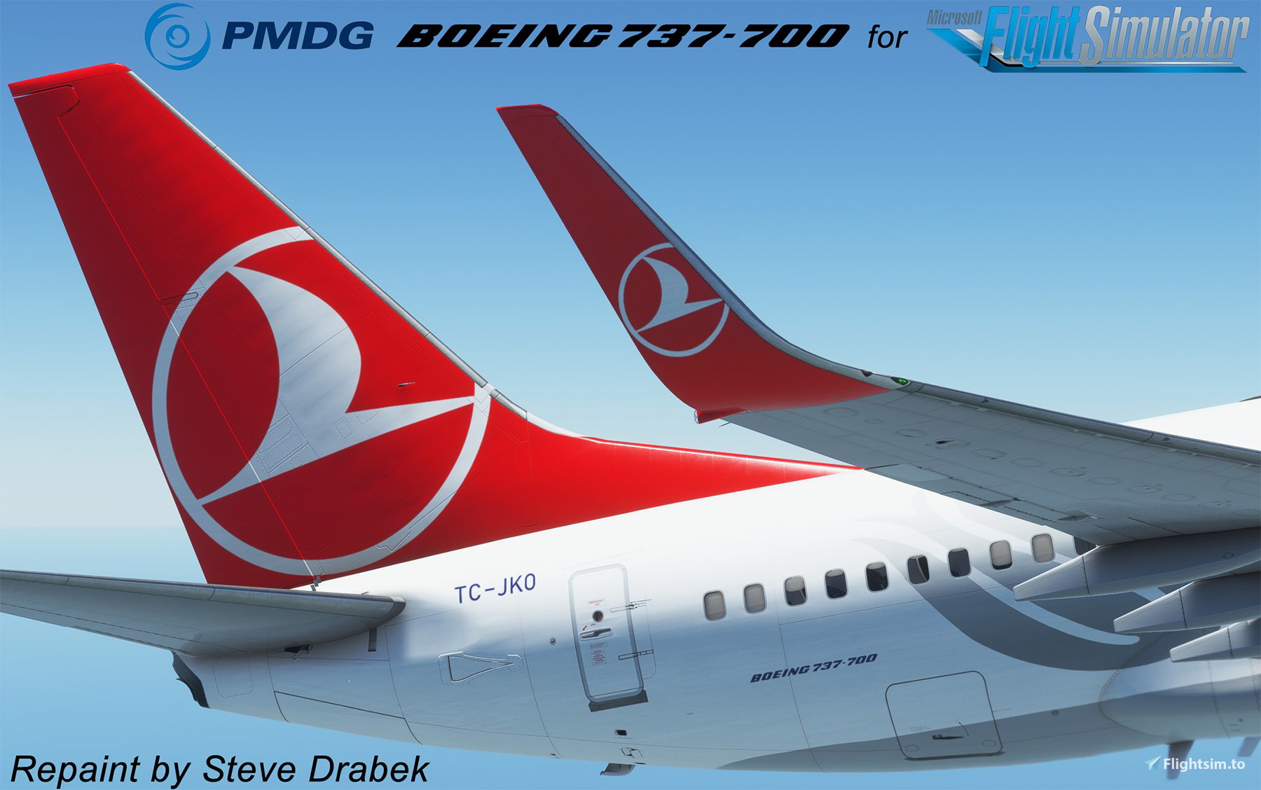 PMDG 737-700 Turkish (TC-JKO - 2015) - Image 1