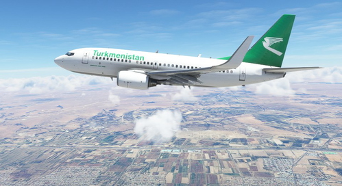 PMDG 737-700 - Turkmenistan Airlines (EZ-A007)