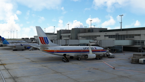 PMDG 737-700 United Airlines (Saul Bass)