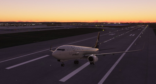 PMDG 737-700 United Airlines Star Alliance livery 