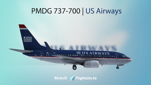 ✈️ PMDG 737-700 | US Airways | N588US [4K] 