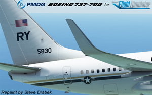 PMDG 737-700 (C-40) US NAVY VR-59 NYC (5830 - 2003) thumbnail 1