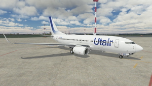 PMDG 737-700 Utair Blended winglets [4k] thumbnail 1