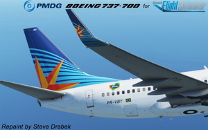 PMDG 737-700 VARIG (PR-VBY - 2008) thumbnail 1