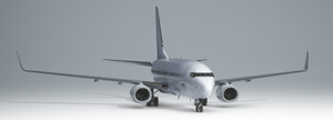 PMDG 737-700 White (Unpainted BW & SSW) thumbnail 1