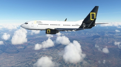 PMDG 737-700BBJ - National Geographic [Fictional]
