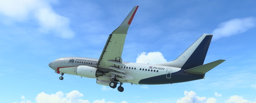 PMDG 737-700BBJ PH-GOV