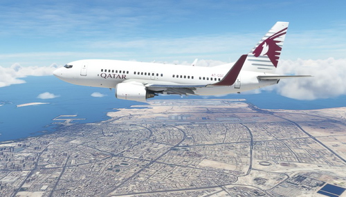 PMDG 737-700BBJ - Qatar Executive [Fictional]